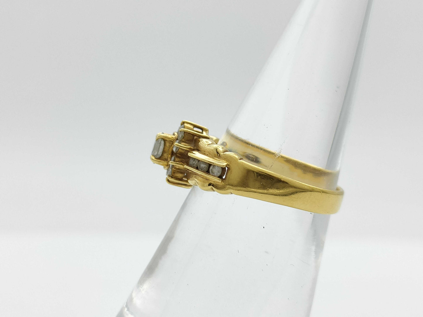 D0.40ct K18 3.5g Ring