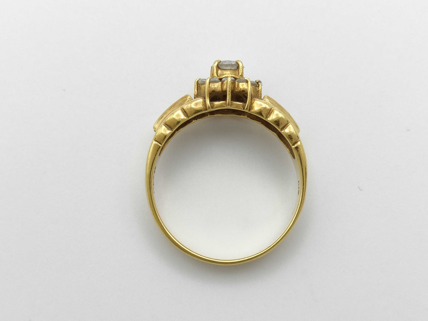D0.40ct K18 3.5g Ring
