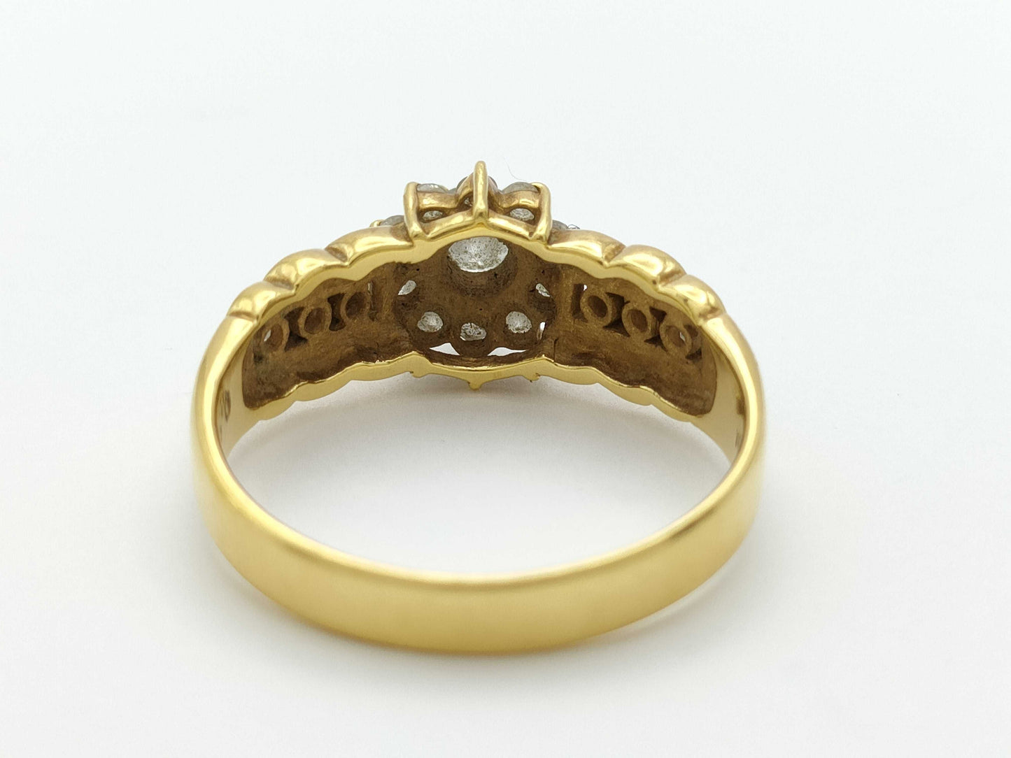 D0.40ct K18 3.5g Ring