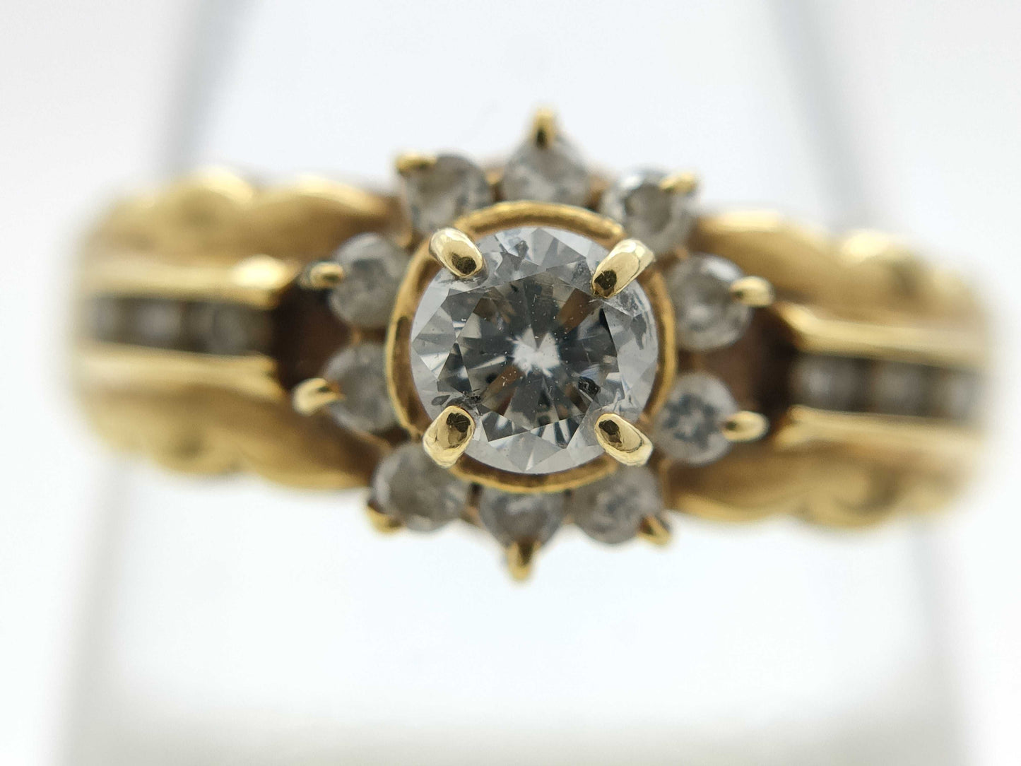 D0.40ct K18 3.5g Ring