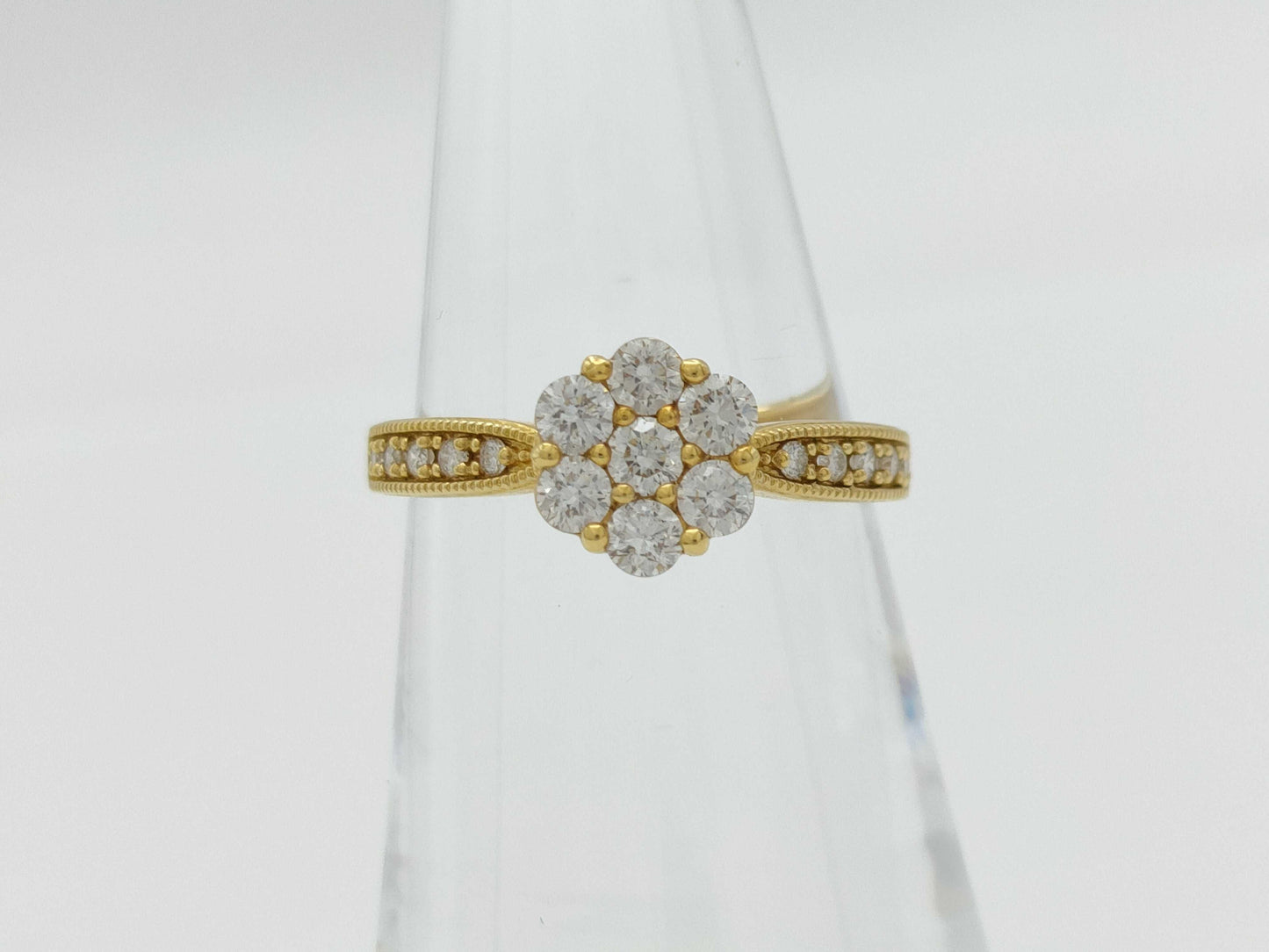 D0.50ct K18 2.1g Ring