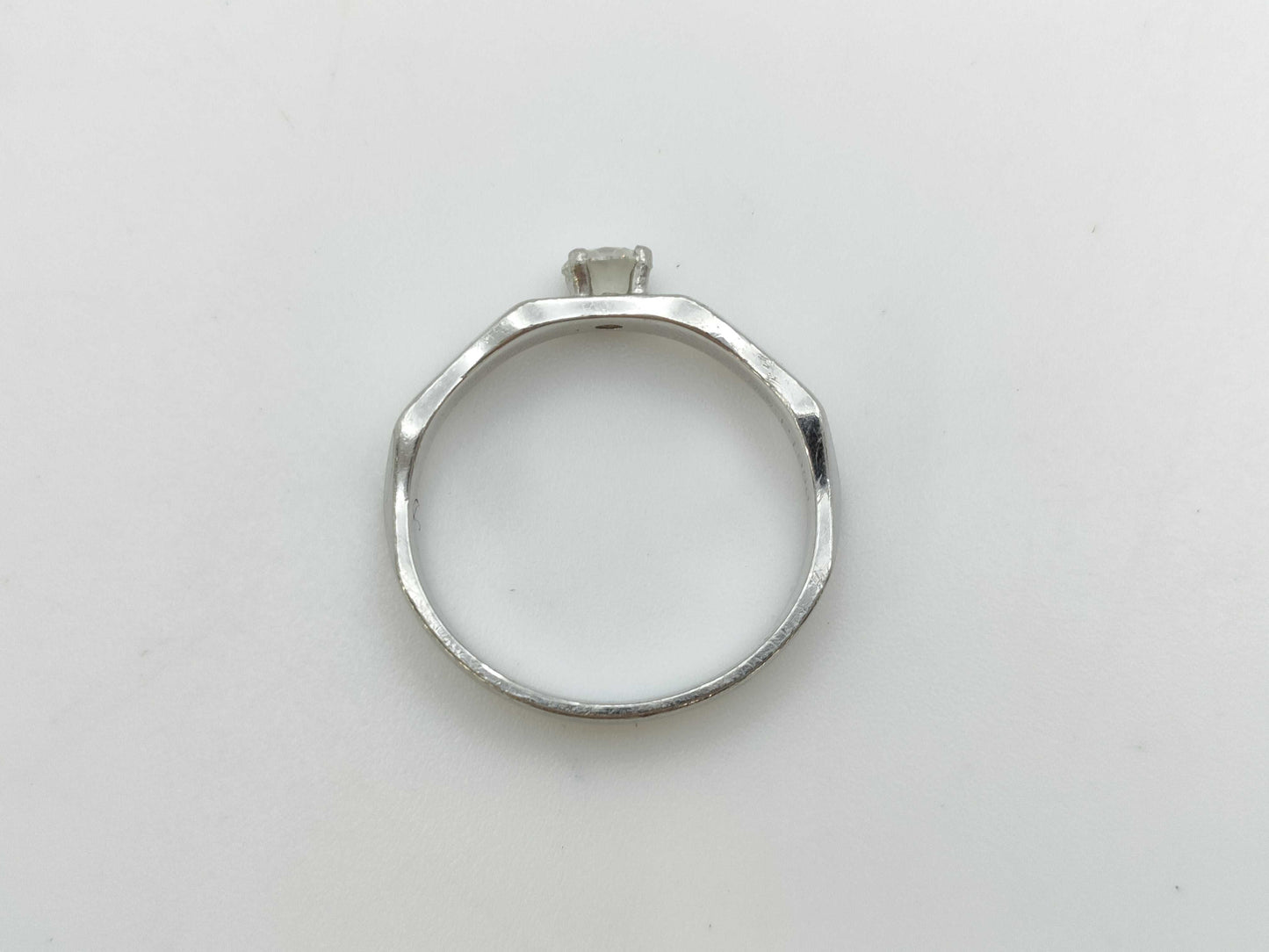 D0.308ct Pt950 5.0g Ring