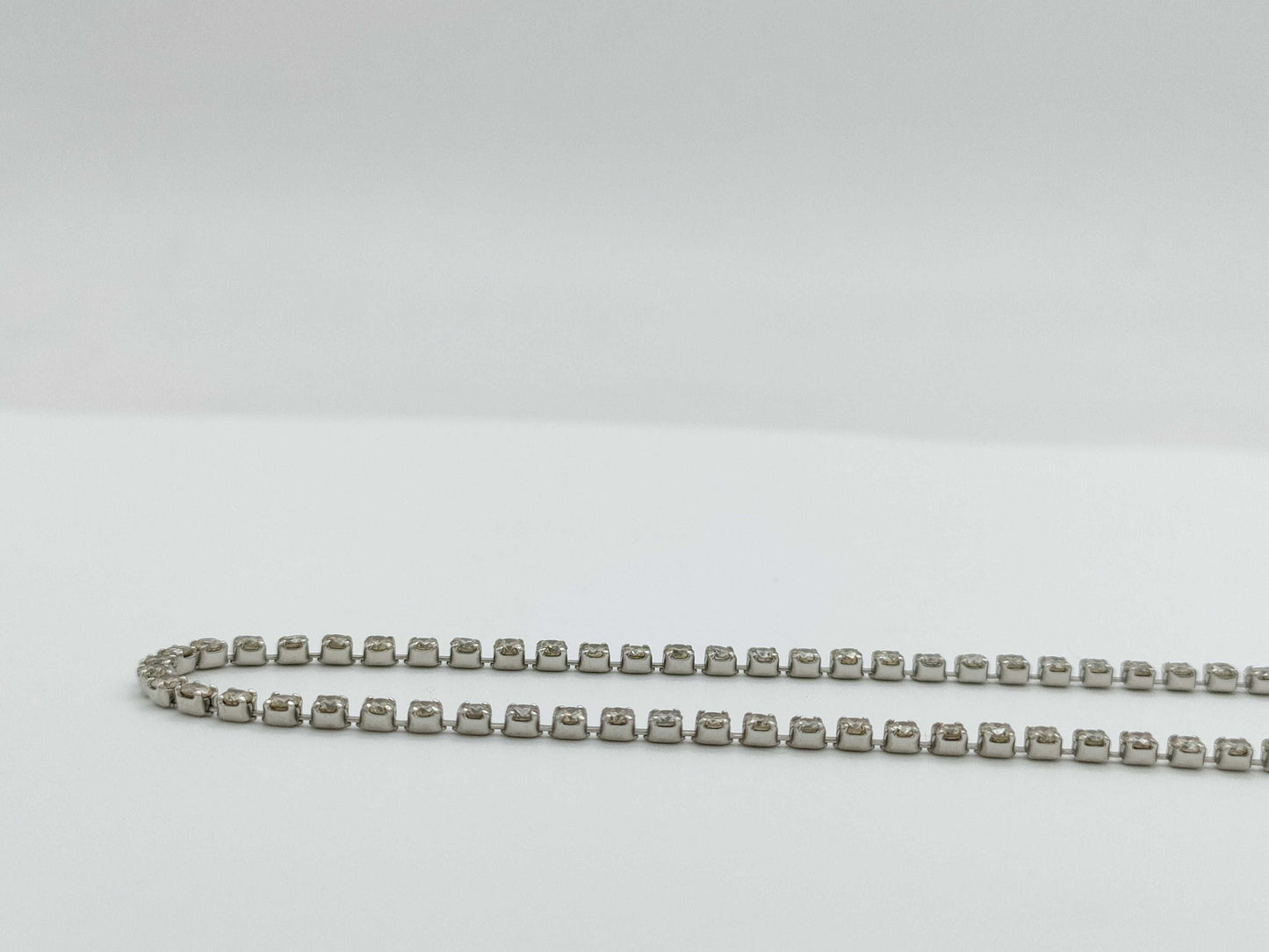 D6.48ct Pt850 13.7g Necklace