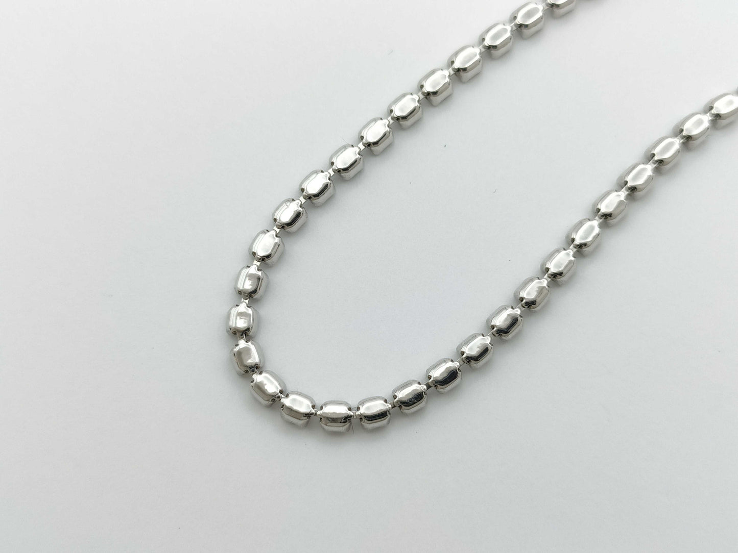 D6.48ct Pt850 13.7g Necklace