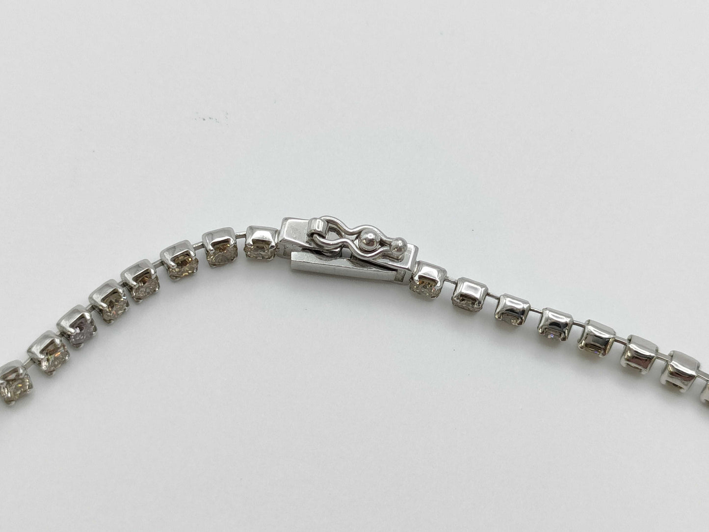 D6.48ct Pt850 13.7g Necklace