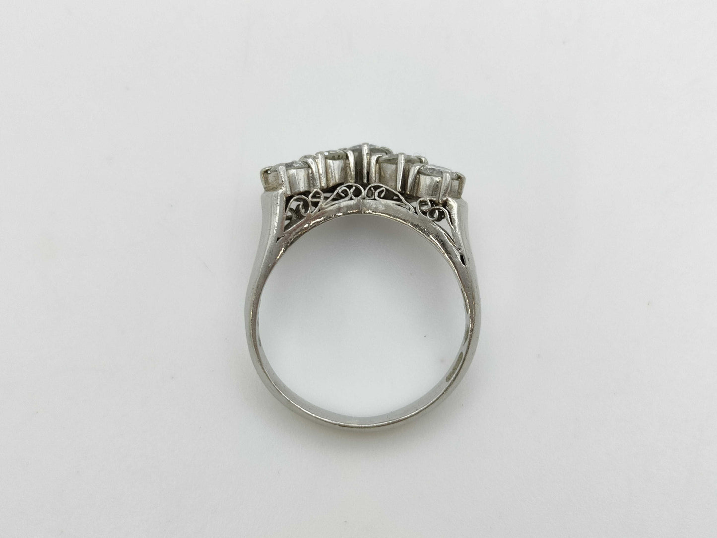 D0.78ct Pt900 6.0g Ring