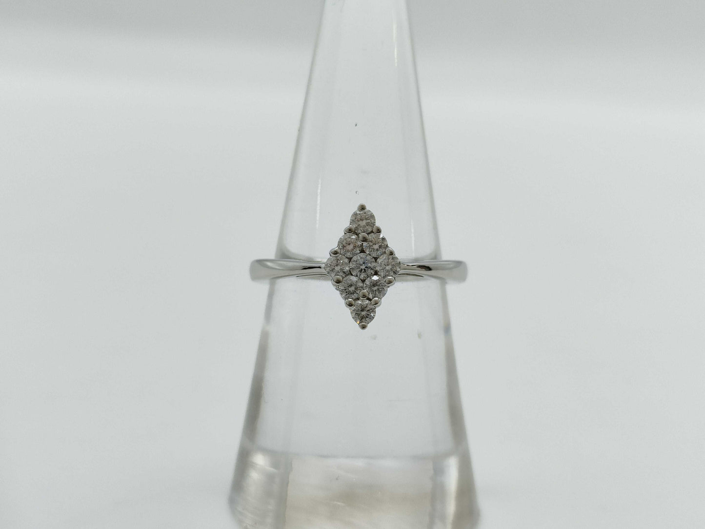 D0.30ct Pt950 4.1g Ring