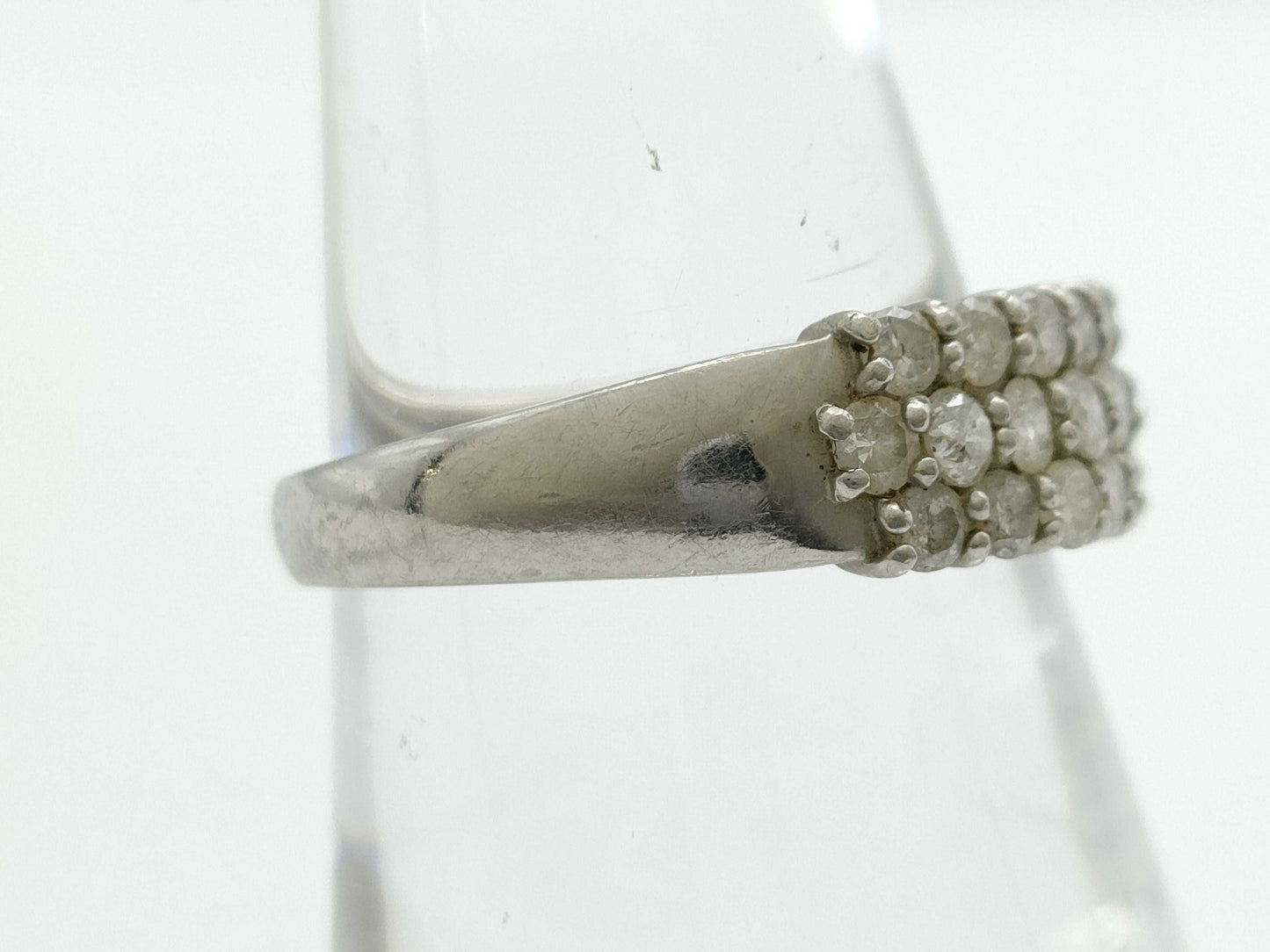 D1.50ct Pt1000 6.9g Ring