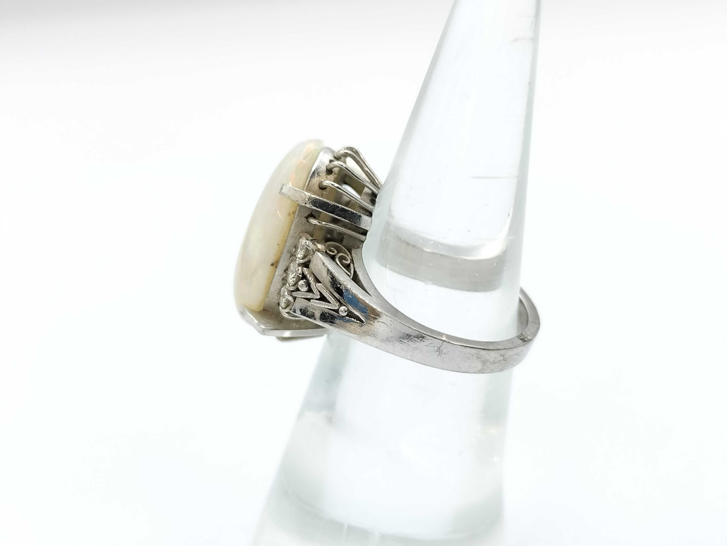OP5.48ct D0.20ct PT850 8.7g Ring