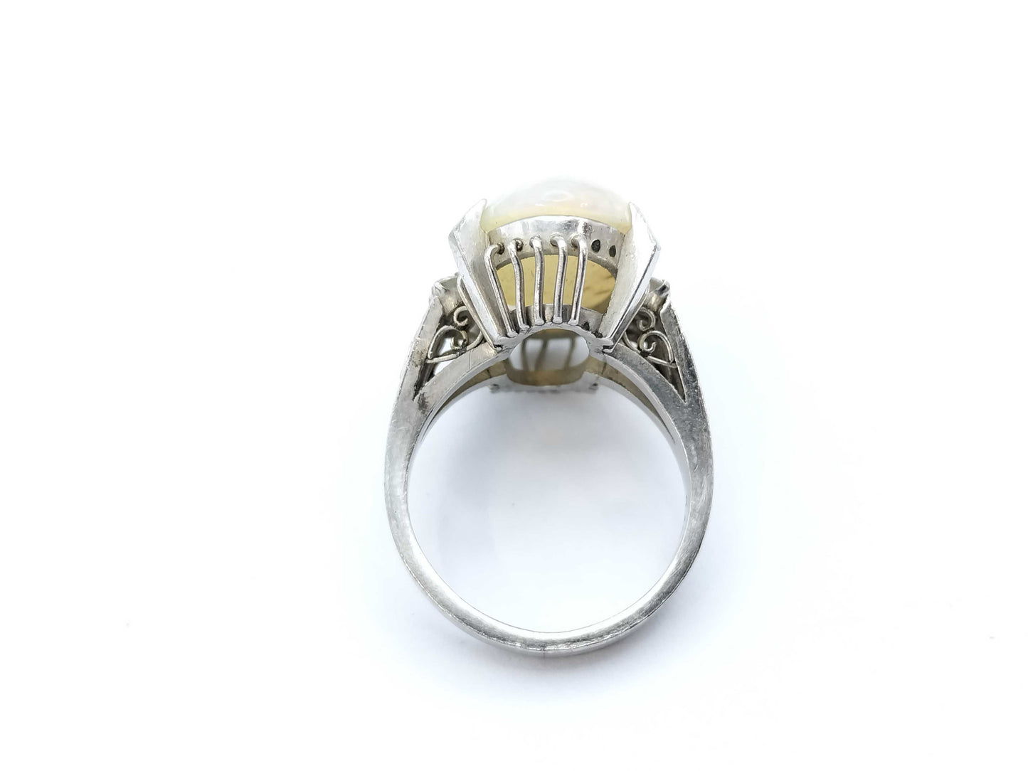 OP5.48ct D0.20ct PT850 8.7g Ring