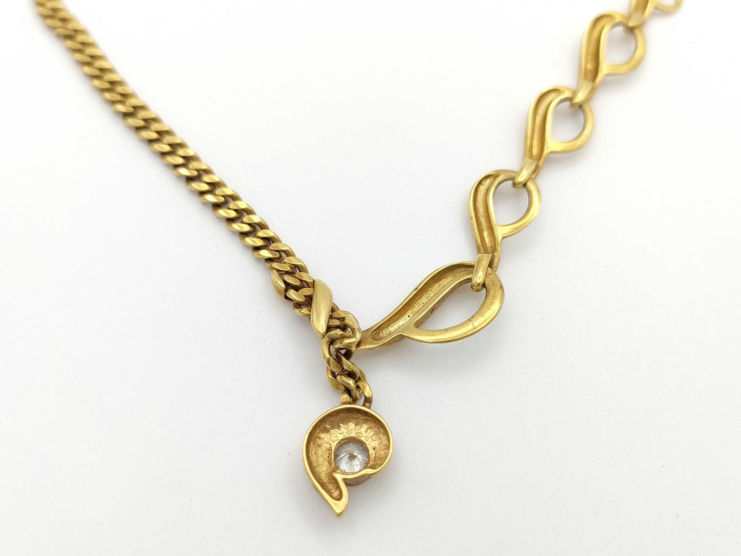 D0.38ct K18 20.5g Necklace