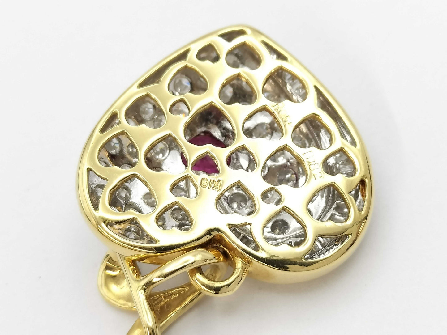 R0.55ct D1.82ct K18 9.2g Pendant Top