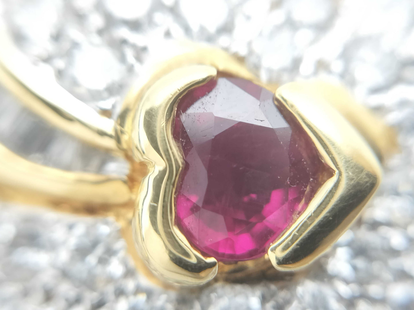 R0.55ct D1.82ct K18 9.2g Pendant Top