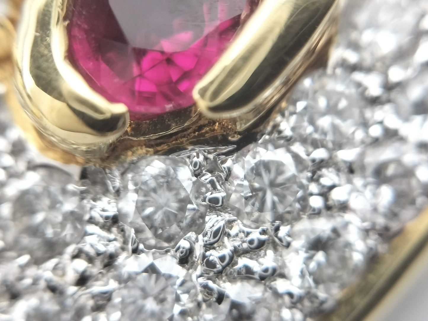 R0.55ct D1.82ct K18 9.2g Pendant Top