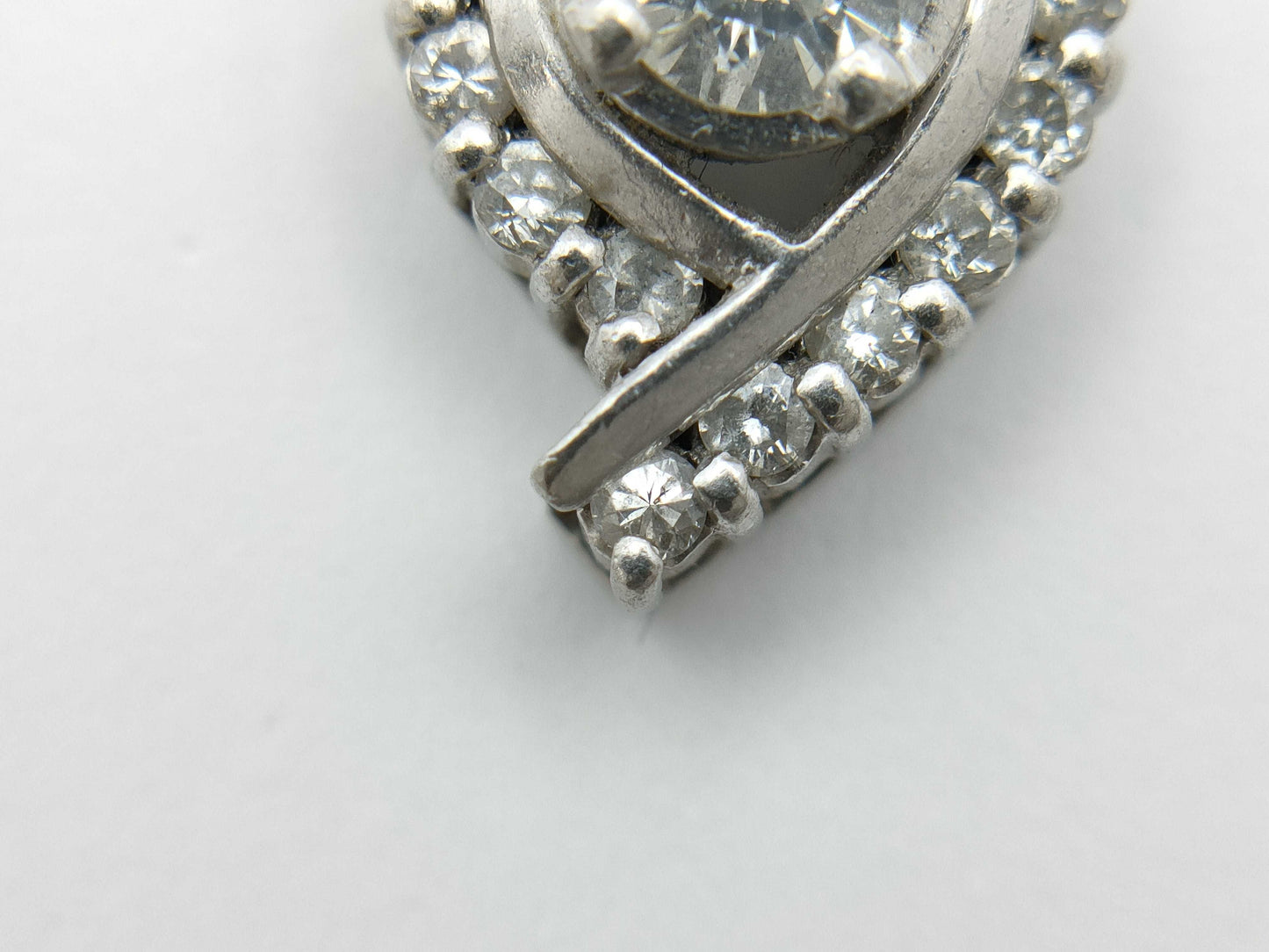 D0.273ct FD0.25ct Pt900 3.1g Pendant Top