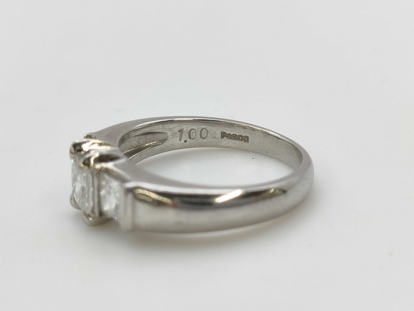 D1.00ct PT900 6.4g Ring