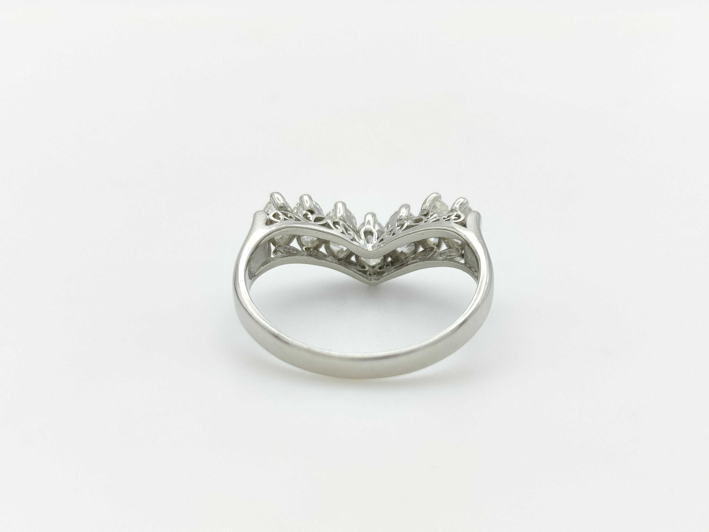 D1.05ct Pt900 4.0g Ring