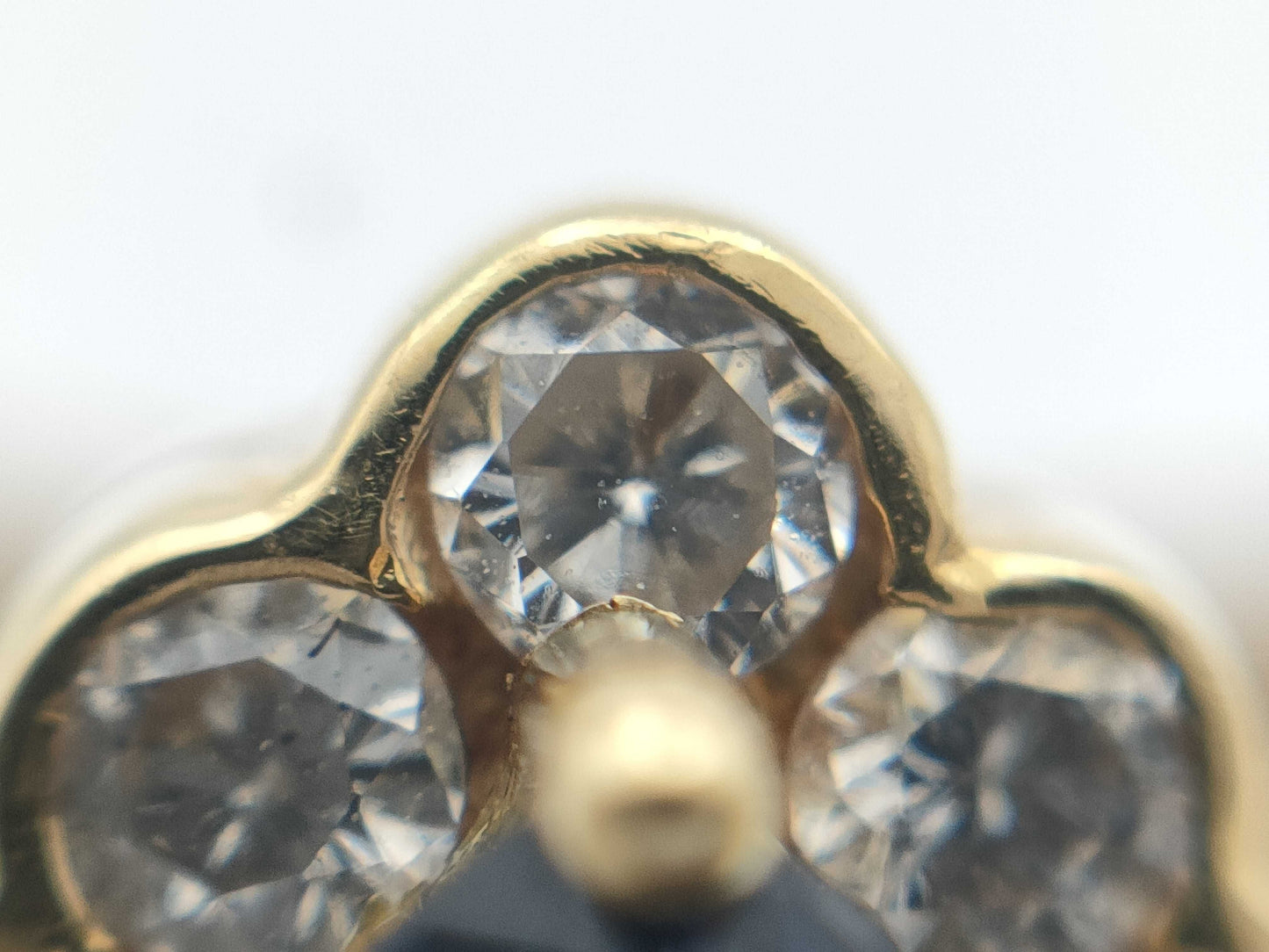 S 0.58ct D 0.84ct K18 7.2g Ring