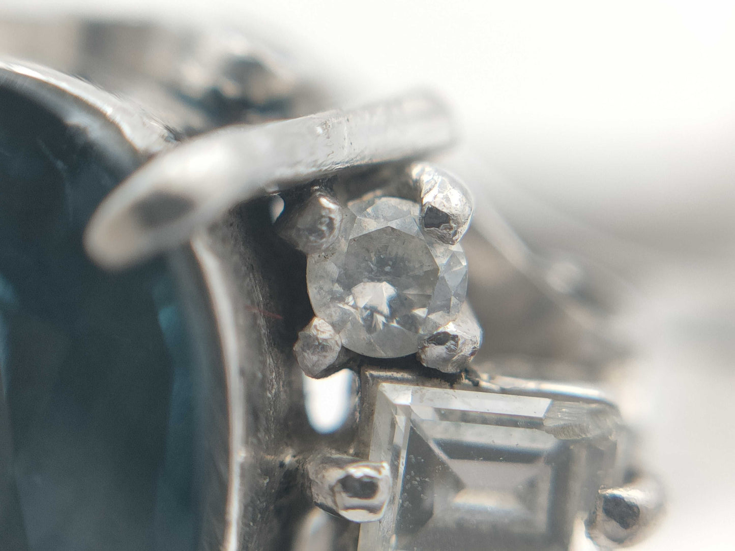 S1.70ct D0.23ct PT900 5.0g Ring