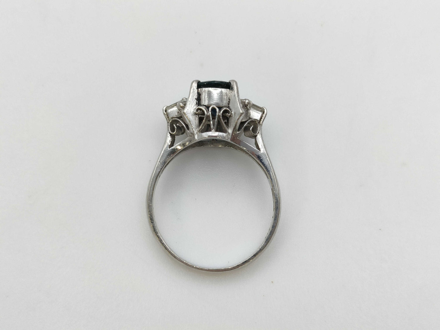 S1.70ct D0.23ct PT900 5.0g Ring