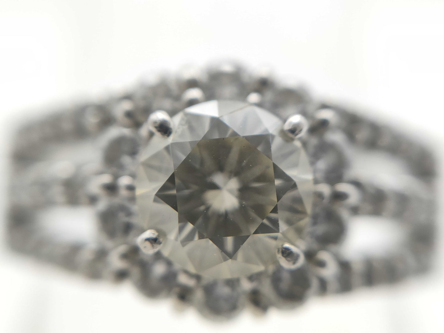 D0.626ct/0.51ct PT900 7.1g Ring