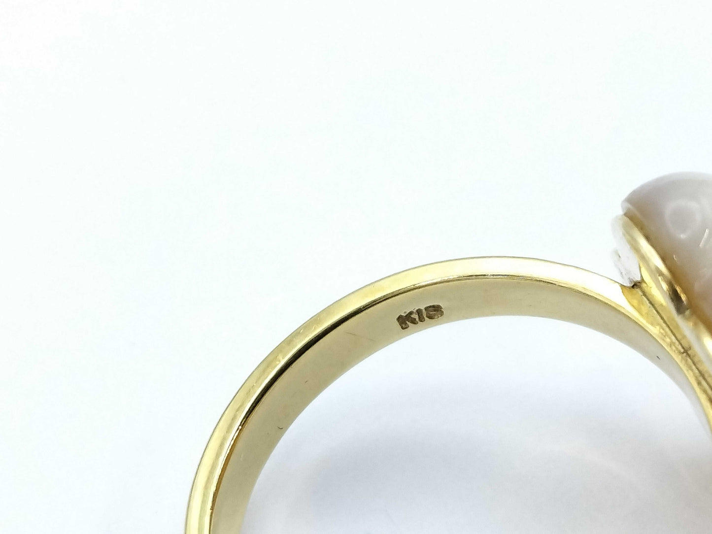 Colored Stone R0.47ct K18 5.8g Ring
