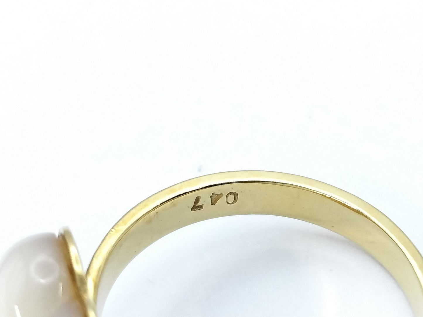 Colored Stone R0.47ct K18 5.8g Ring