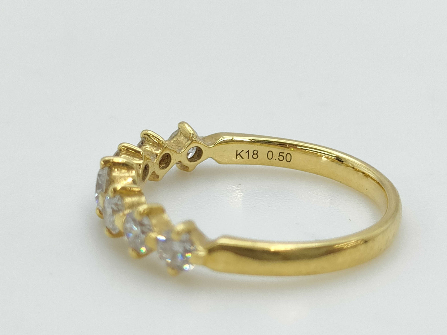 D0.50ct K18 1.7g Ring