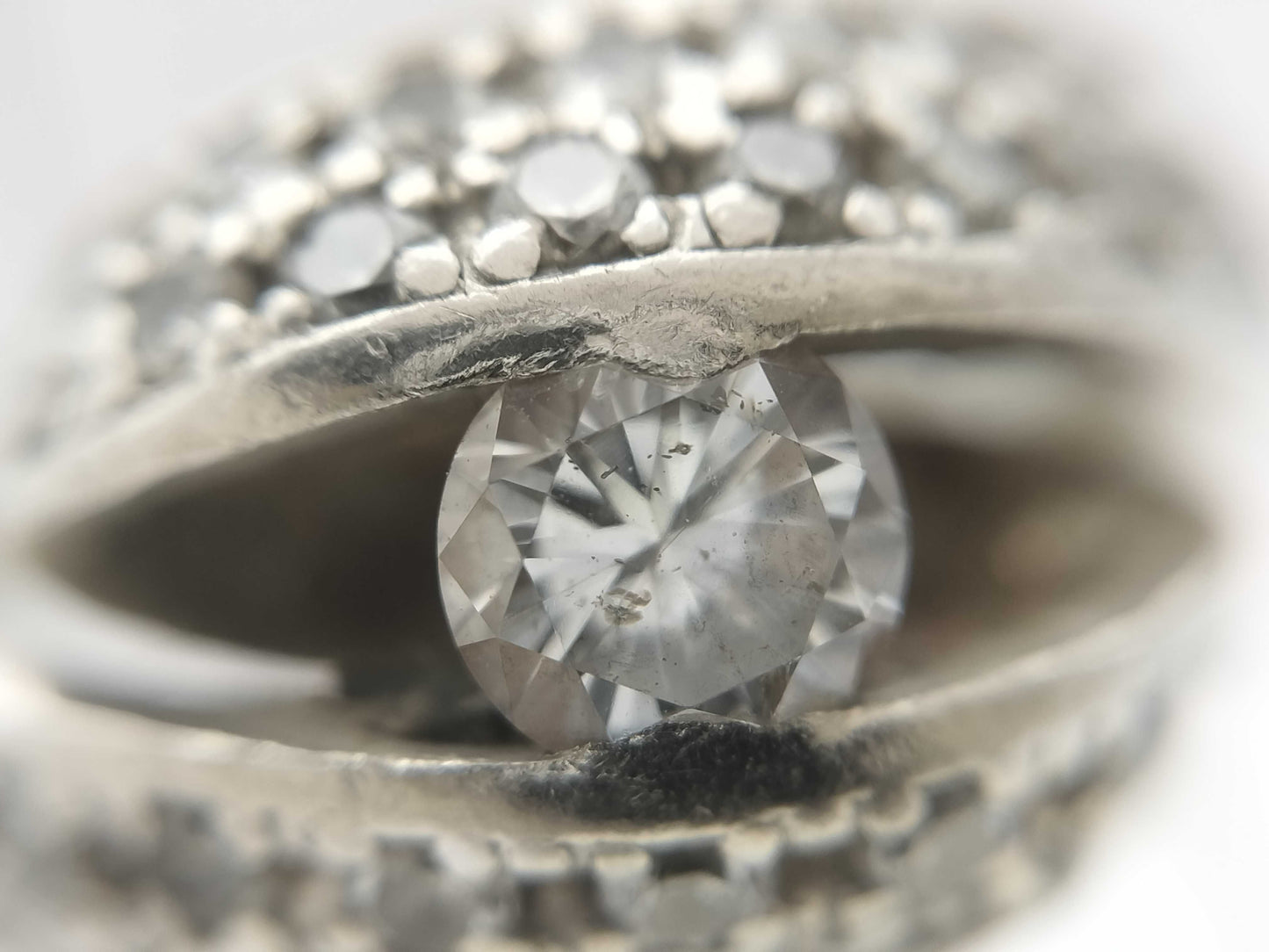 D0.31ct/0.57ct PT900 8.5g Ring