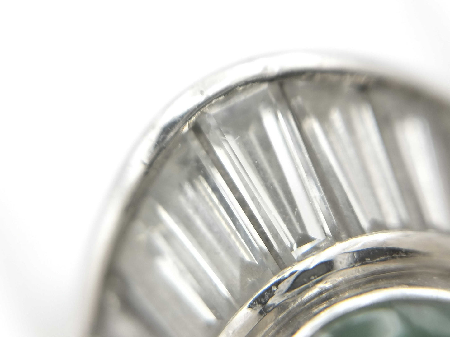 Jadeite 2.66ct D1.32ct PT900 10.8g Ring