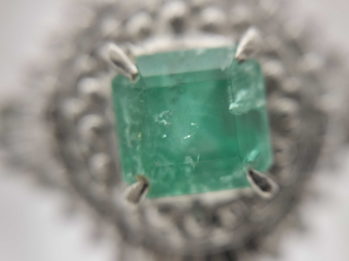 E0.42ct D0.63ct PT900 6.8g Ring
