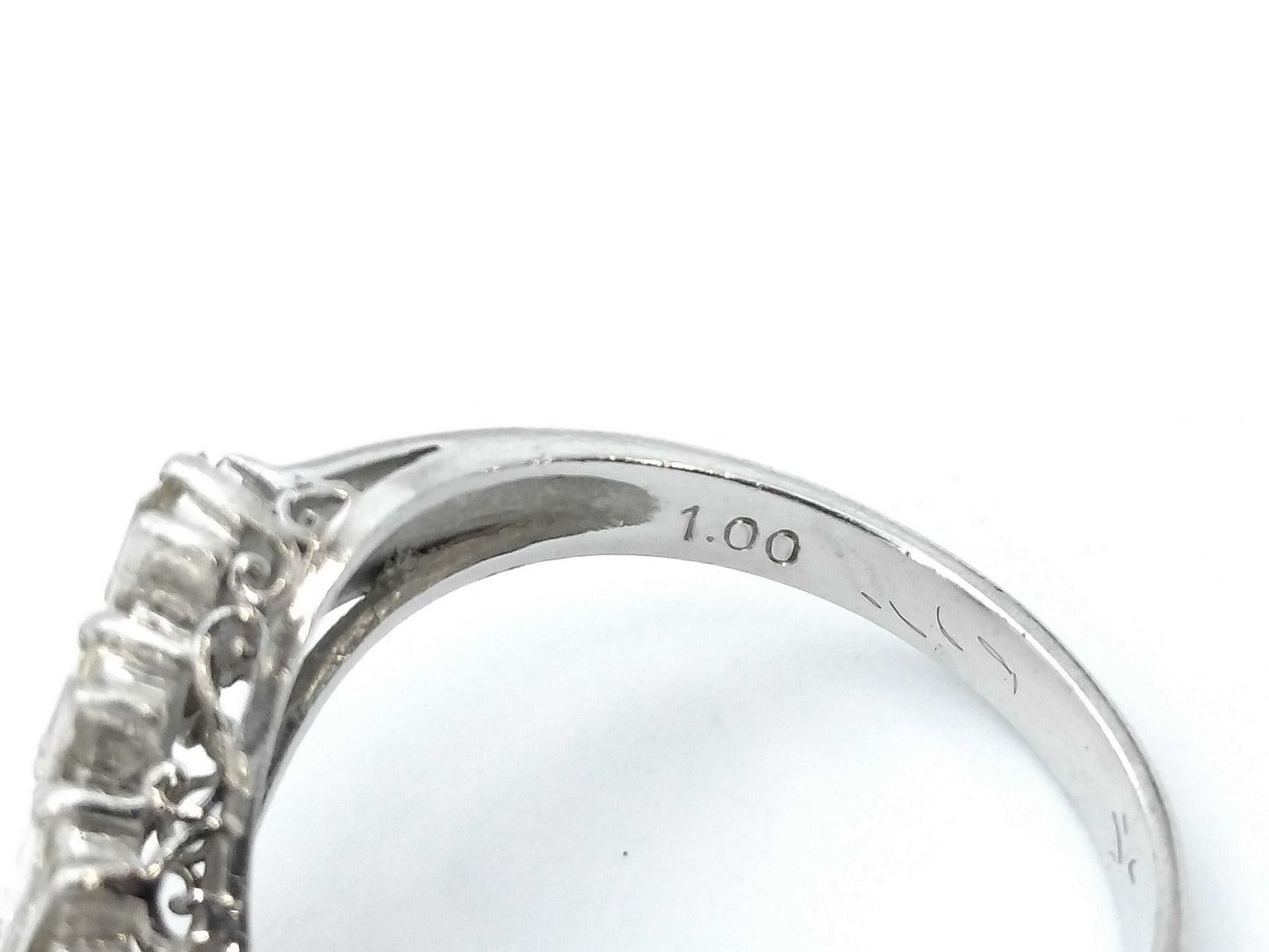 D1.00ct PT900 5.8g Ring