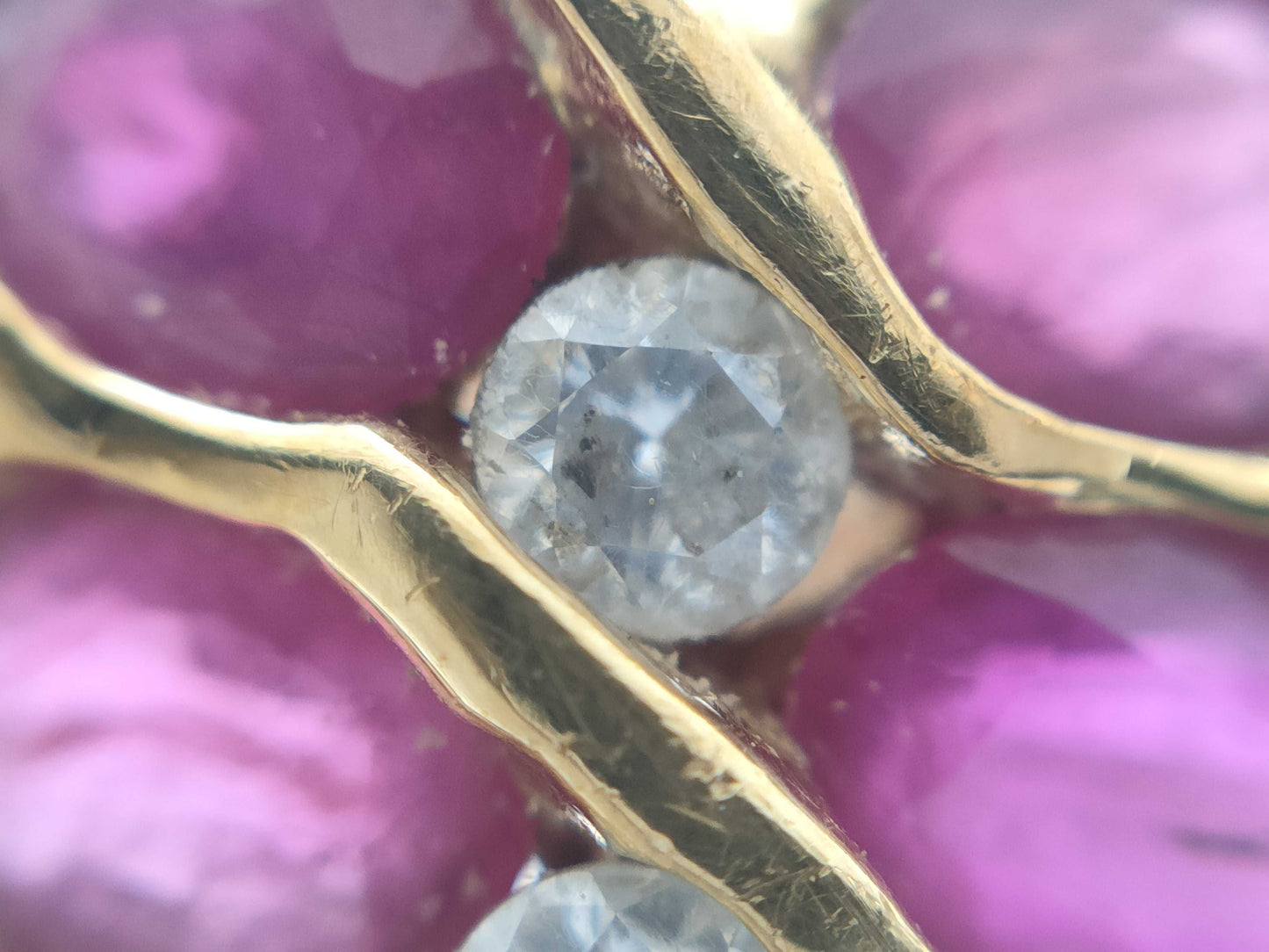 R2.04ct D0.16ct K18 6.3g Ring