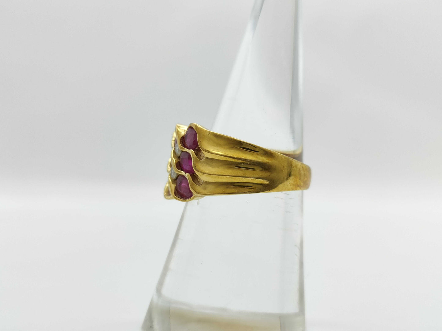 R2.04ct D0.16ct K18 6.3g Ring
