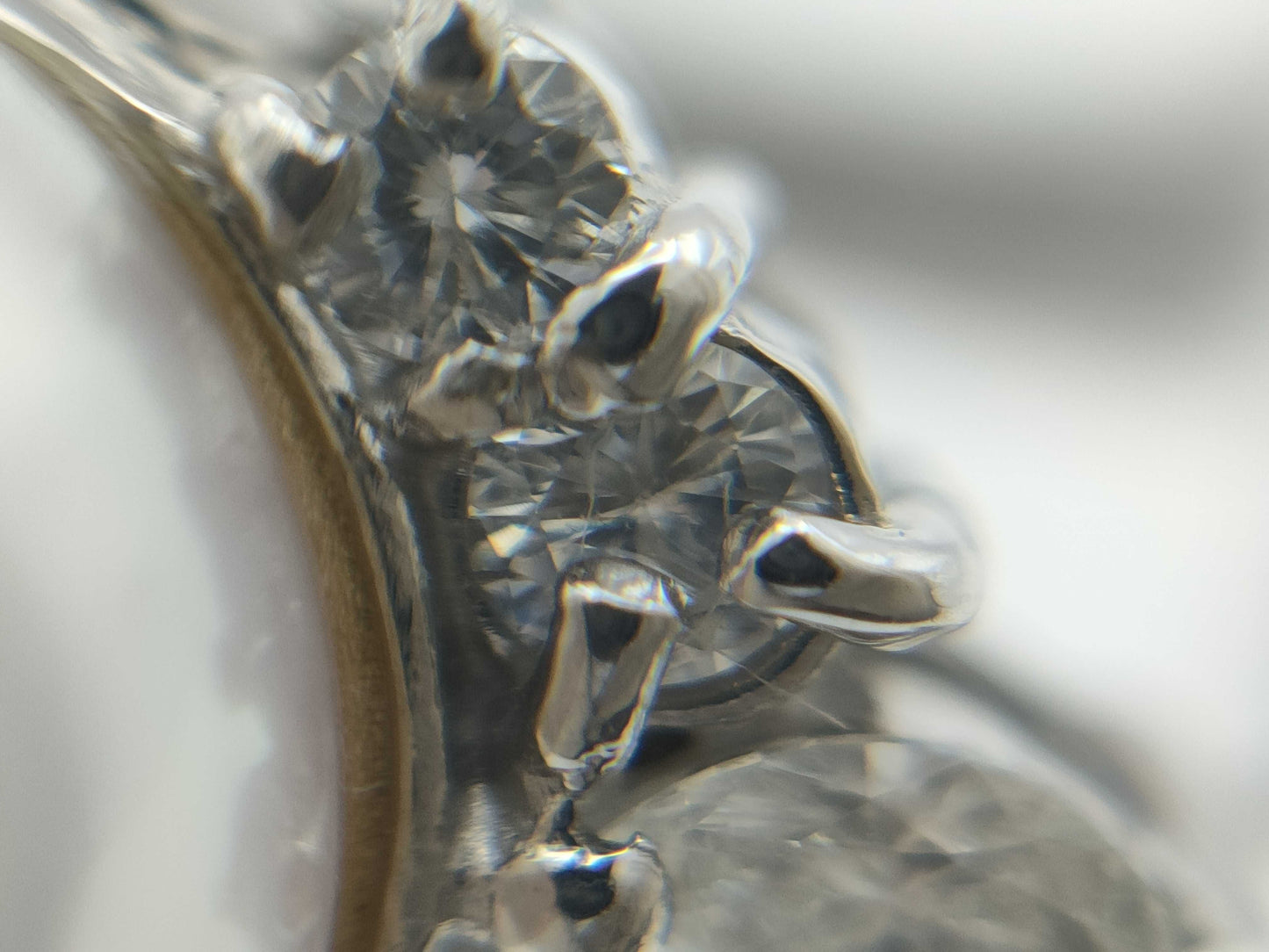 Pearl Ring, Diameter: Approx. 9.5mm, D0.32ct, Pt900, 8.2g