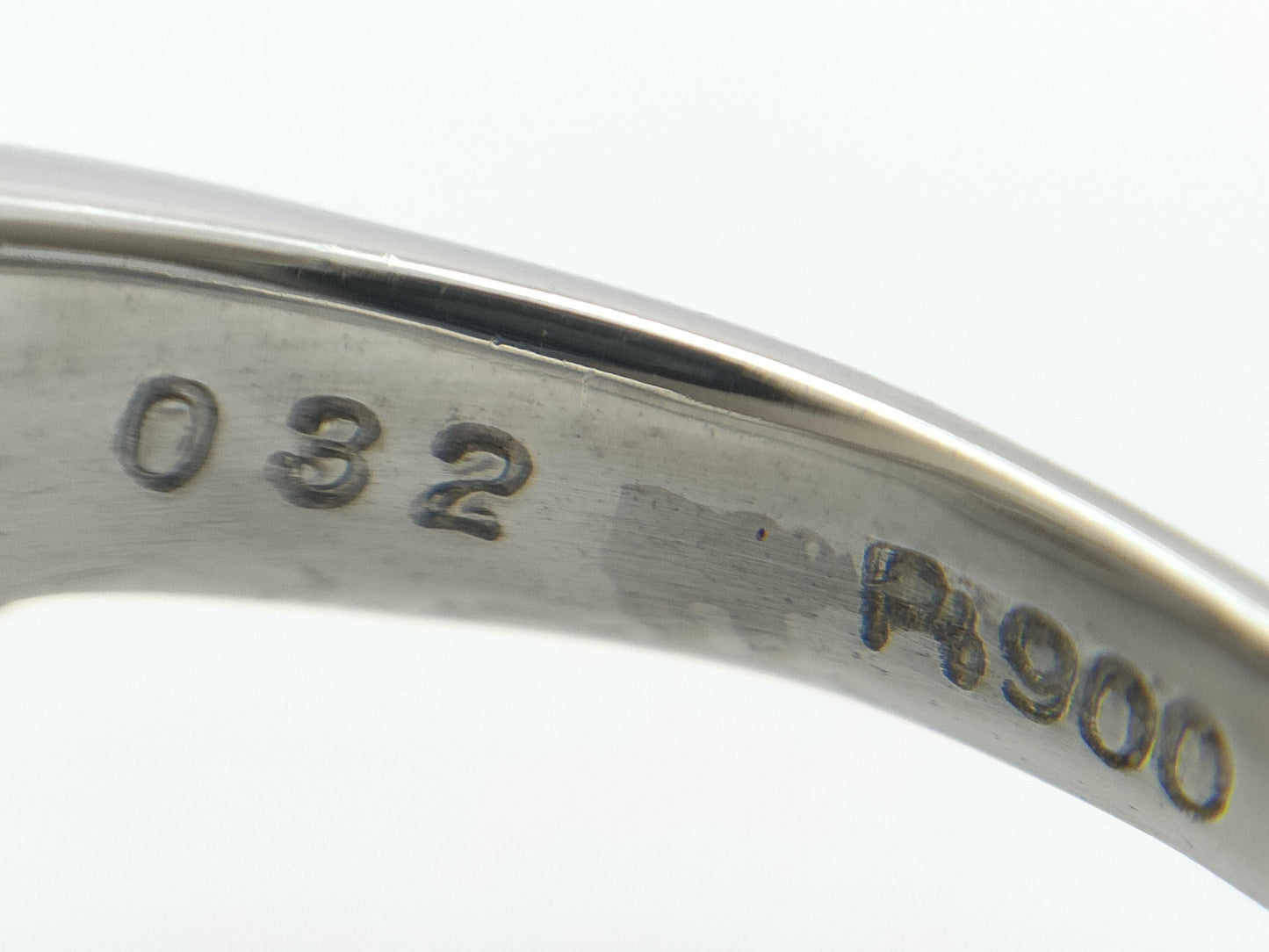 Pearl Ring, Diameter: Approx. 9.5mm, D0.32ct, Pt900, 8.2g