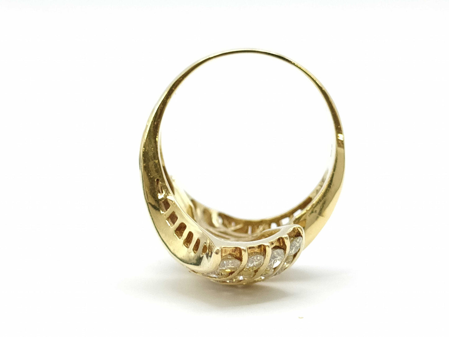 D4.10ct K18 16.0g Ring