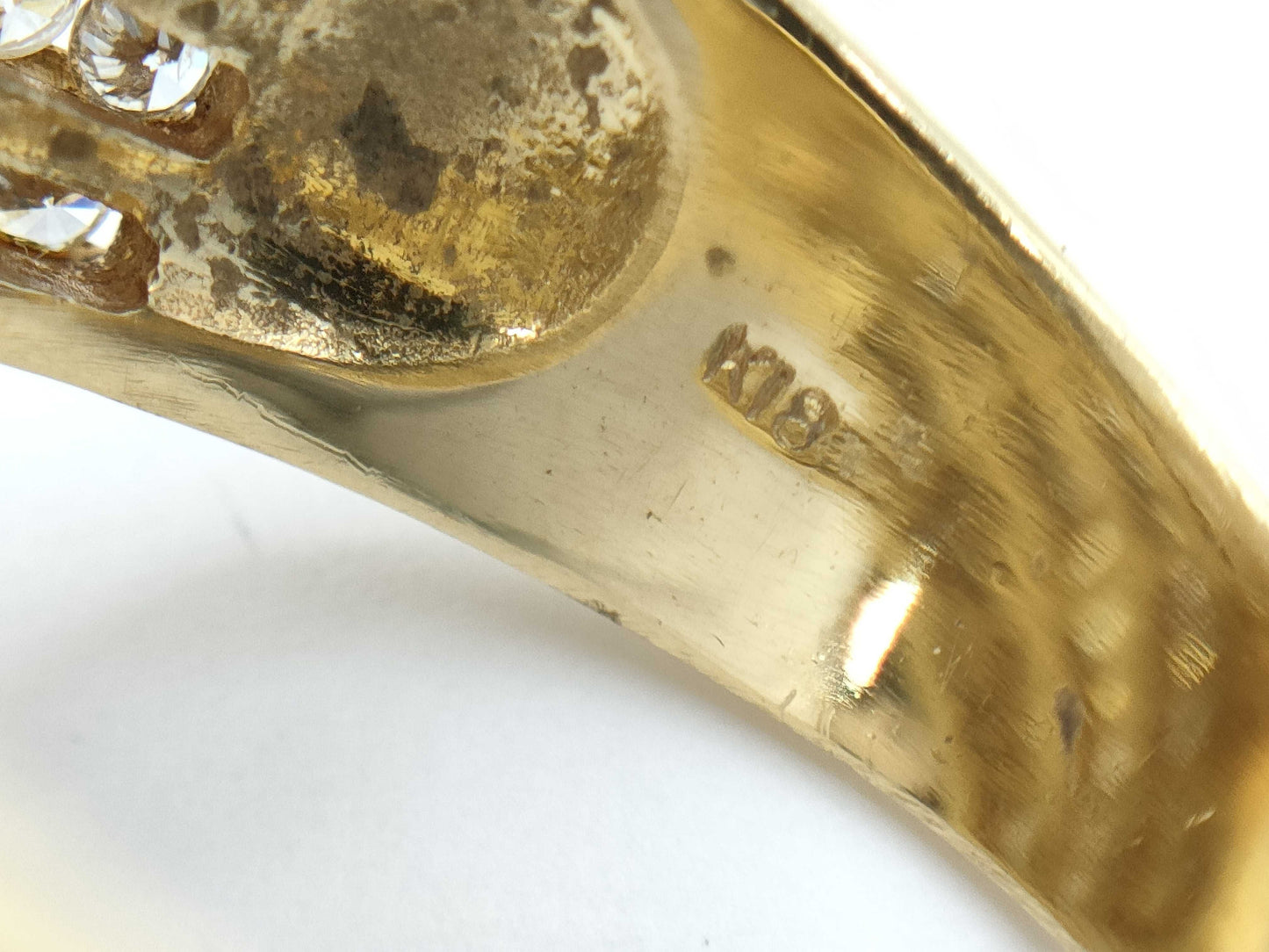 D4.10ct K18 16.0g Ring