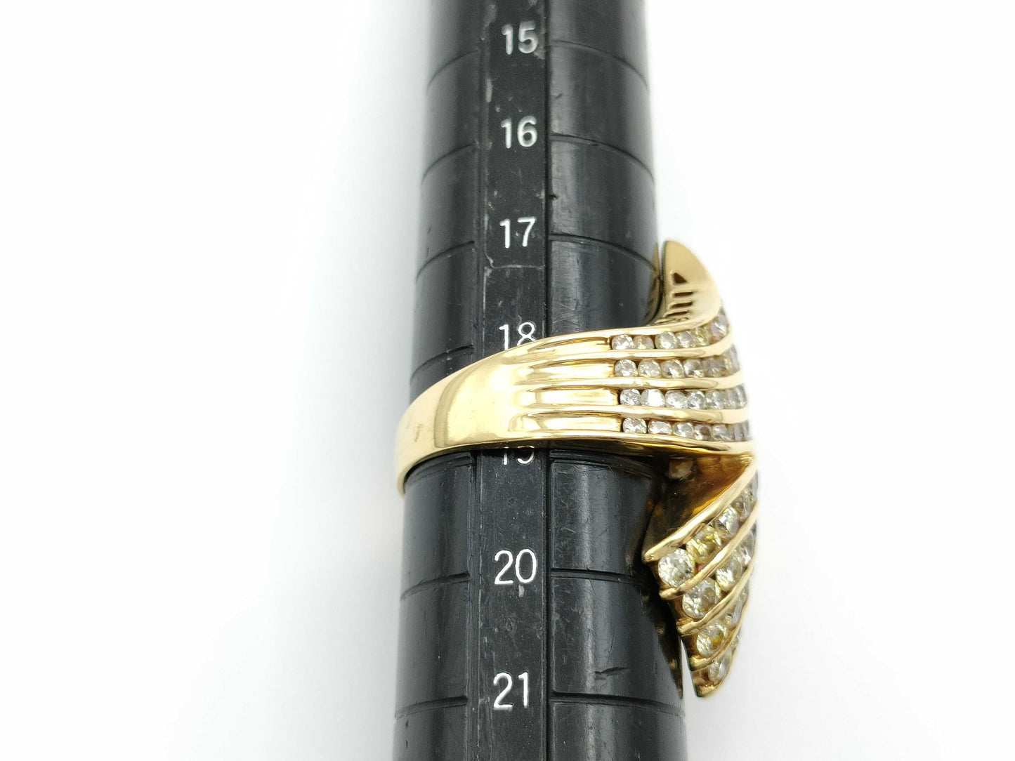 D4.10ct K18 16.0g Ring
