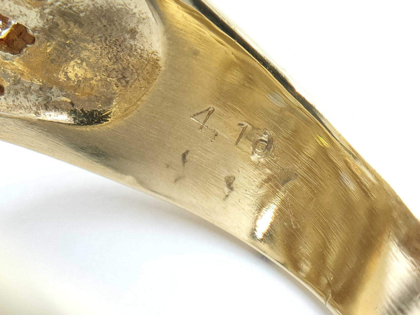 D4.10ct K18 16.0g Ring