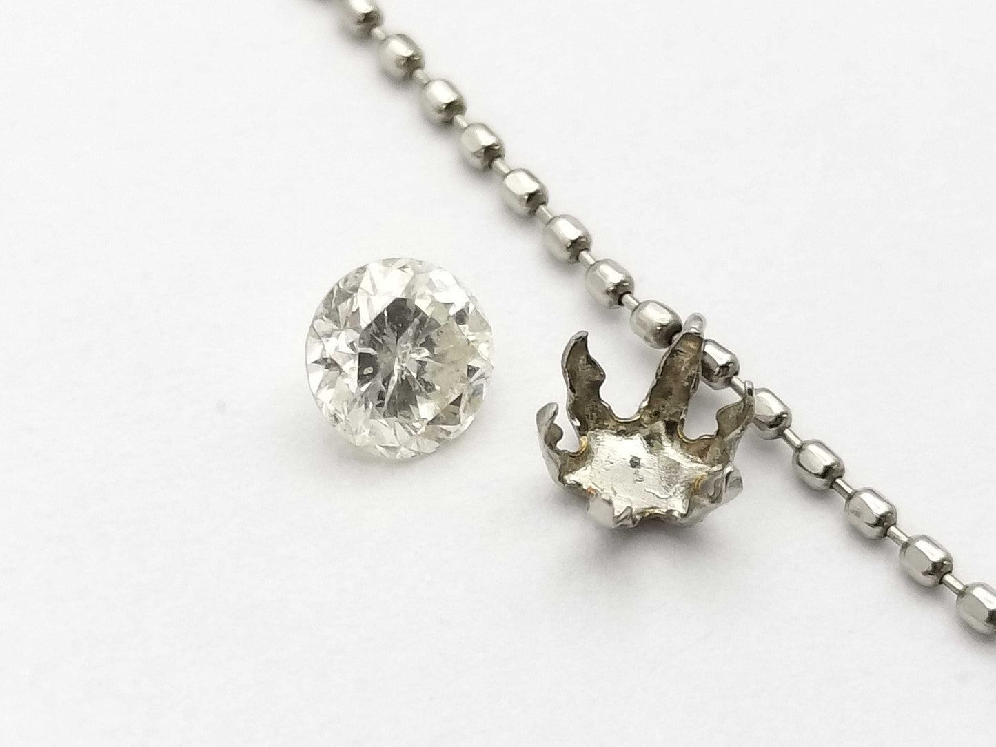 D1.05ct PT850 1.8g Necklace