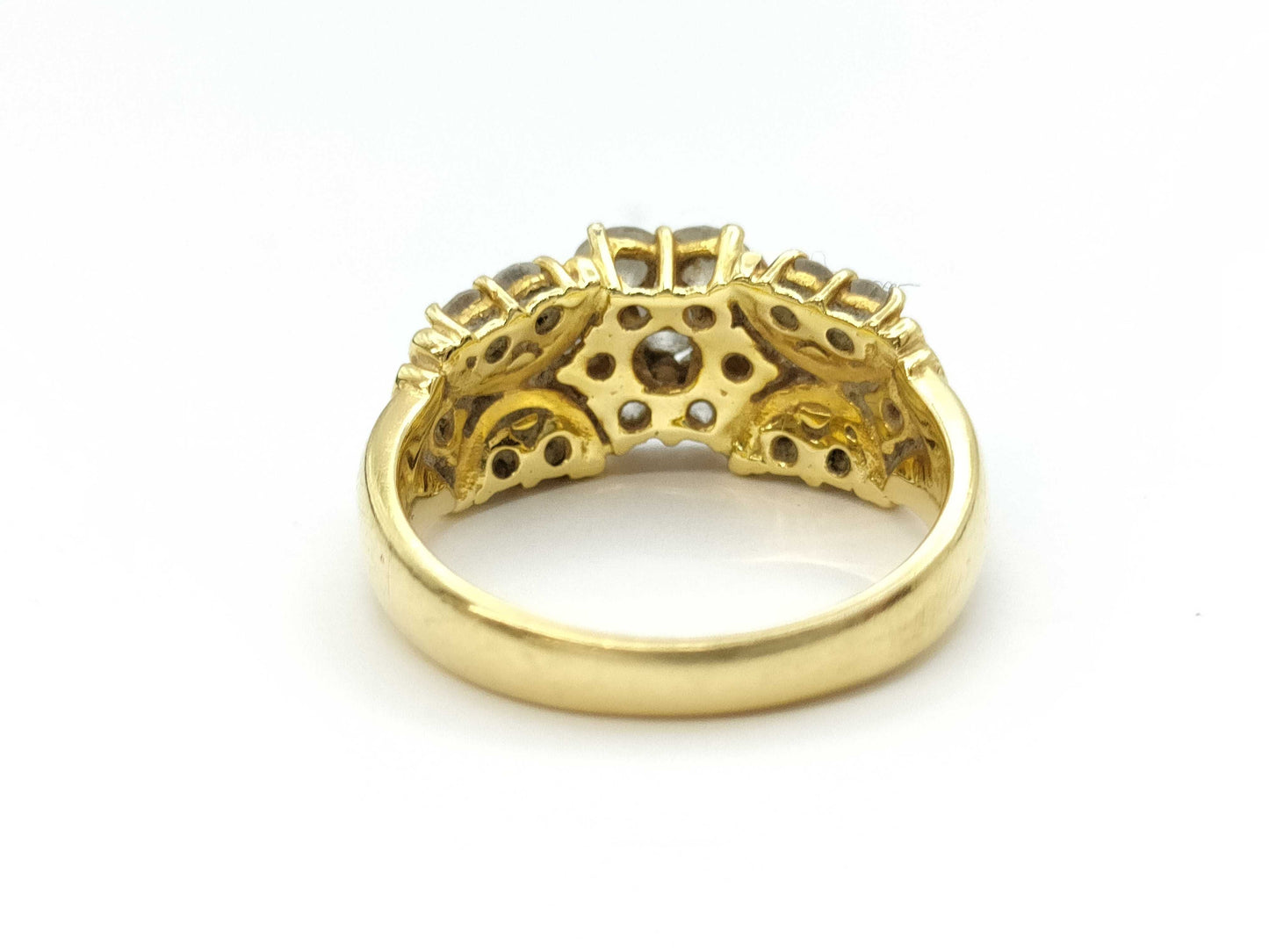 D1.09ct 750 4.9g Ring