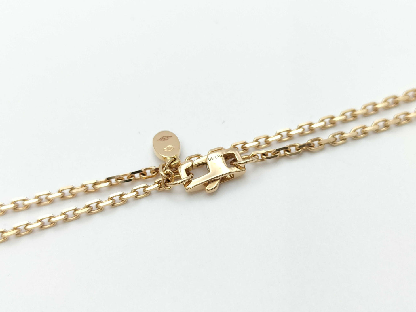 LOUIS VUITTON Star Blossom Shell Necklace, 1PD, PG, AU750, 21.2g
