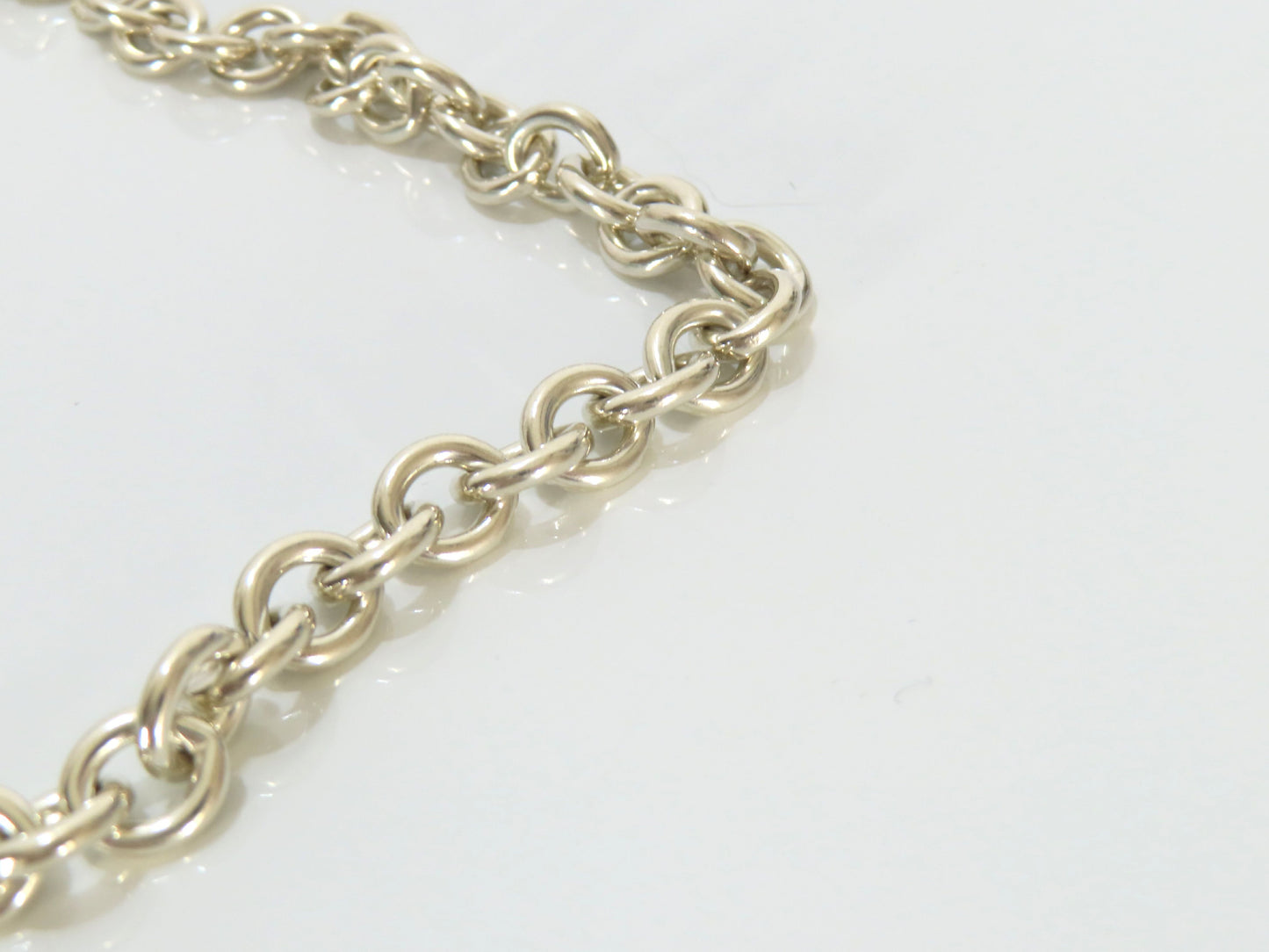 Tiffany & Co. Return to Tiffany Double Oval Tag, 925 Stamp, 51g Total Weight Necklace