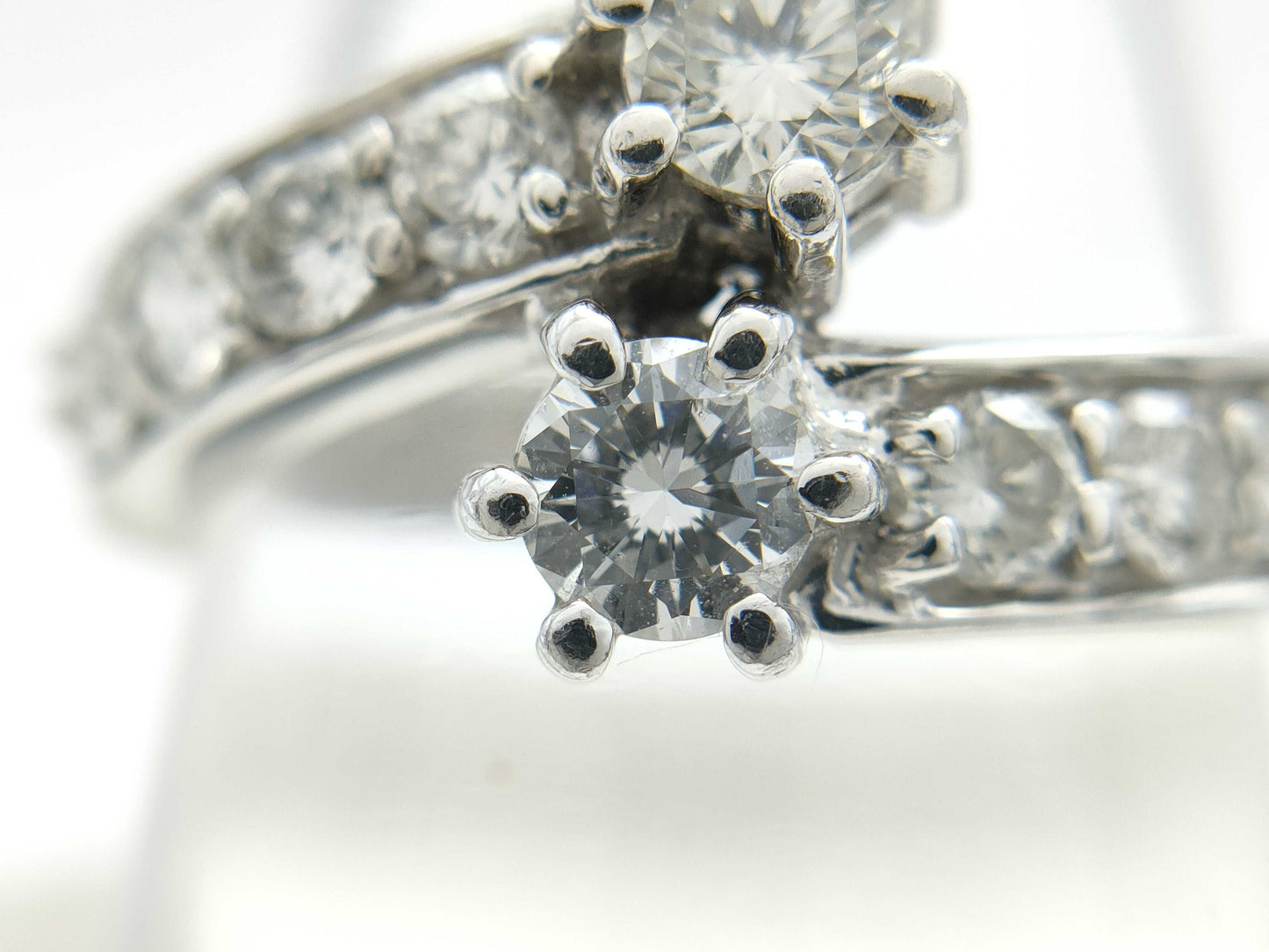 D1.05ct Pt900 6.8g Ring