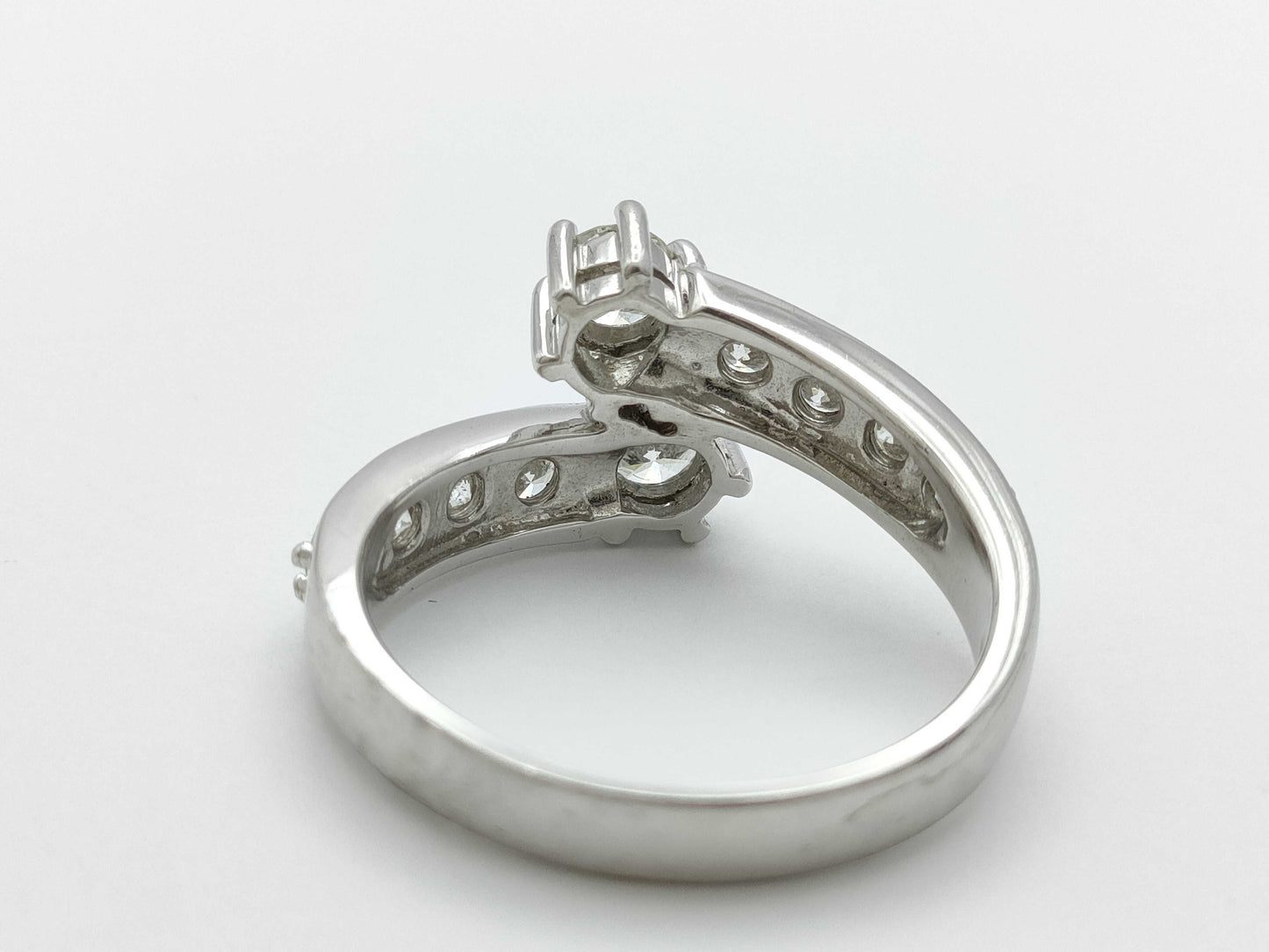 D1.05ct Pt900 6.8g Ring