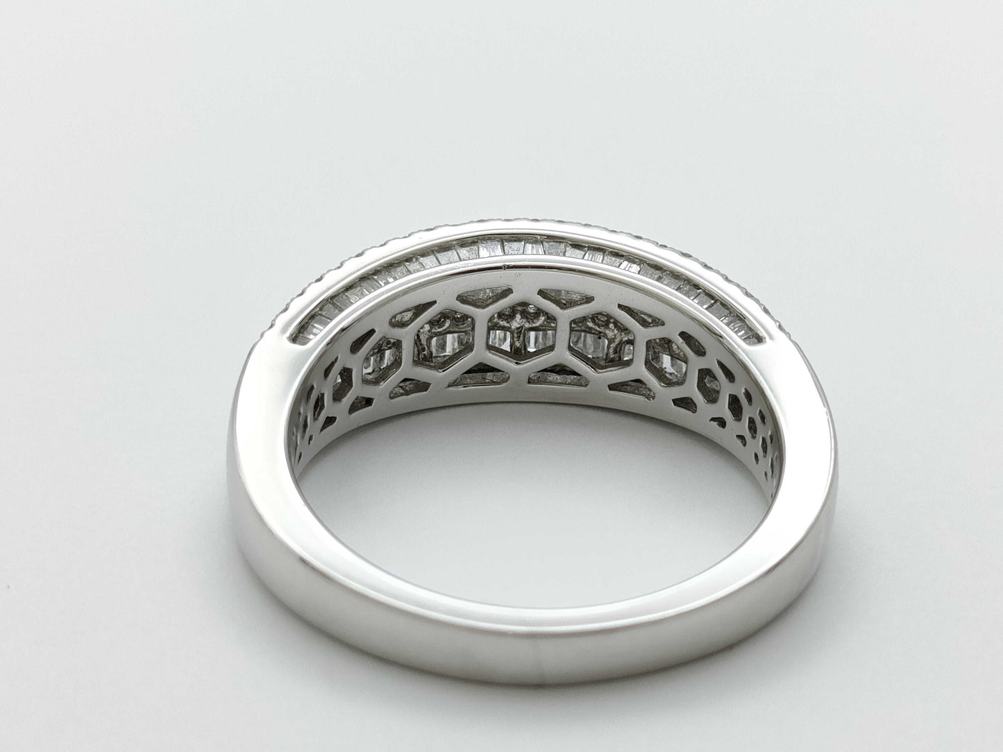 D1.00ct Pt950 7.0g Ring