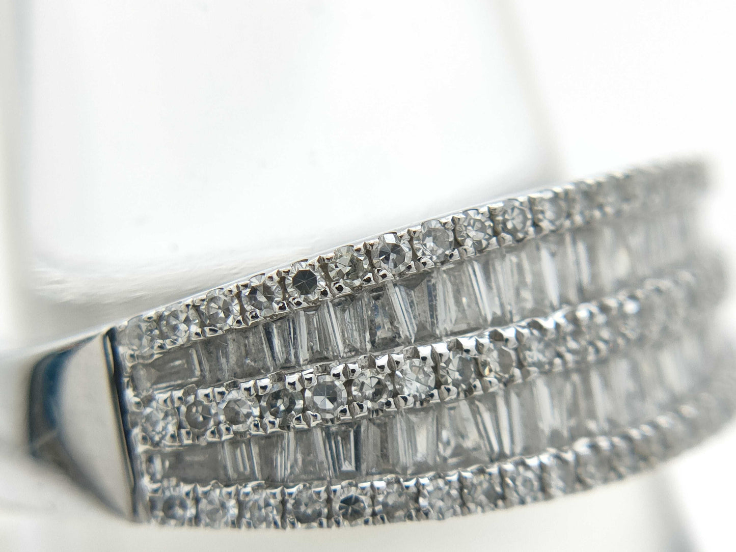 D1.00ct Pt950 7.0g Ring