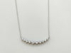 D0.48ct Pt900/850 3.2g Necklace