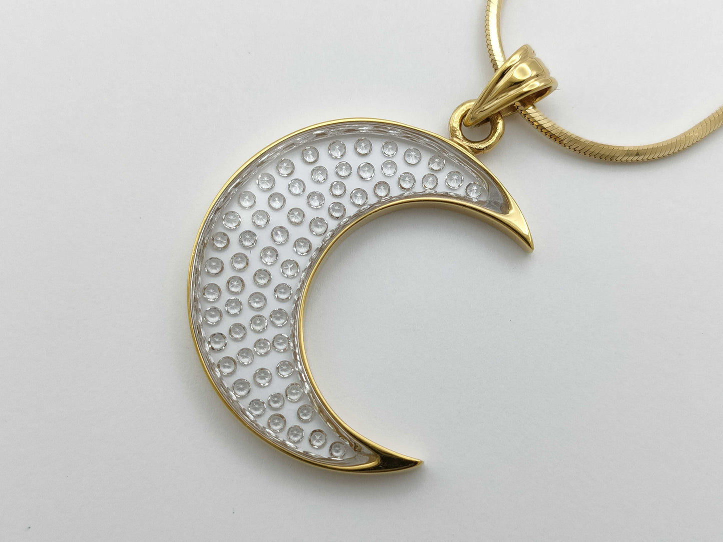 D0.464ct K18 8.5g Necklace